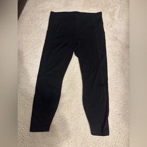 Ladies Members Mark Everyday Ankle Leggings Black XXL